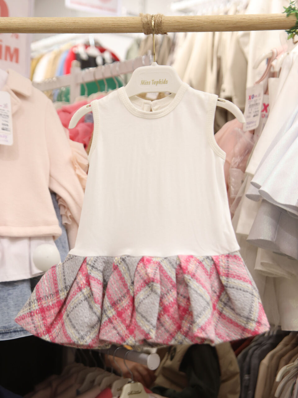 Kız Çocuk Elbise 6-36 Ay 4102 Gri - 7