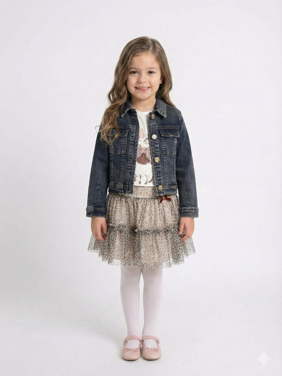 Kız Çocuk Etek Takmı 6-36 Ay 3190 Mavi - 1