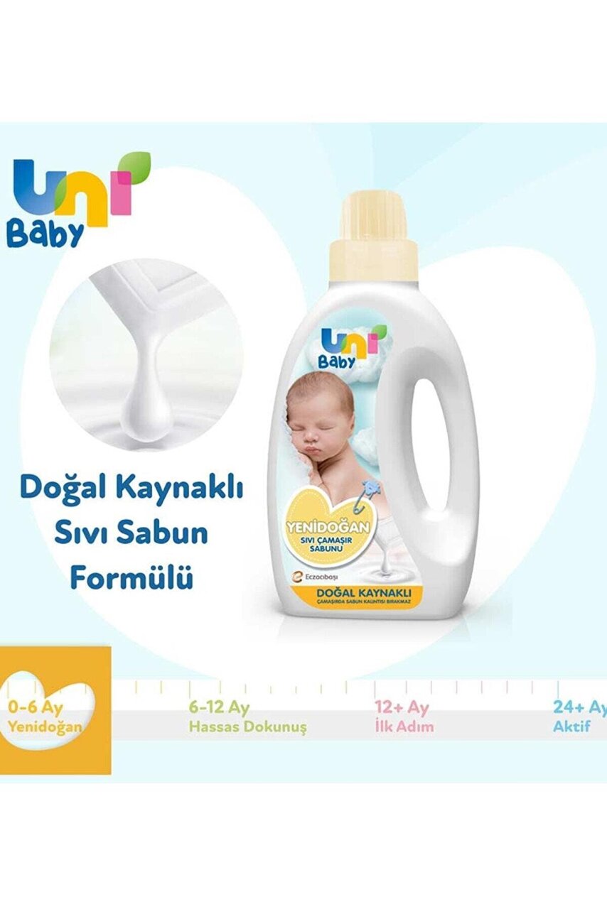 Uni Baby Yenidoğan Sıvı Çamaşır Sabunu 1500 ml - 3