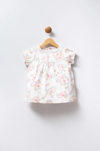 U.S Polo Bebek Elbise USB2417 Beyaz - U.S.Polo