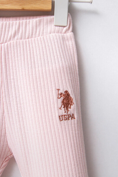 U.S Polo Bebek 2'Li Takım USB2456 Pudra - 3