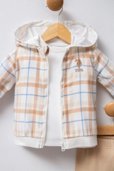 U.S Polo Bebek 3'Lü Takım USB2382 Beyaz - 2