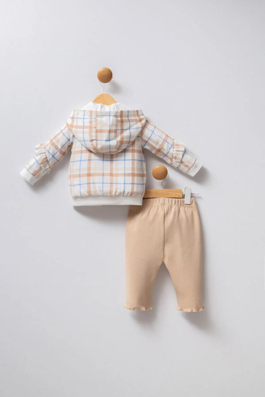 U.S Polo Bebek 3'Lü Takım USB2382 Beyaz - 5