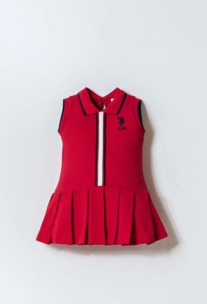 U.S. Polo Elbise USB2960 Kırmızı - U.S.Polo