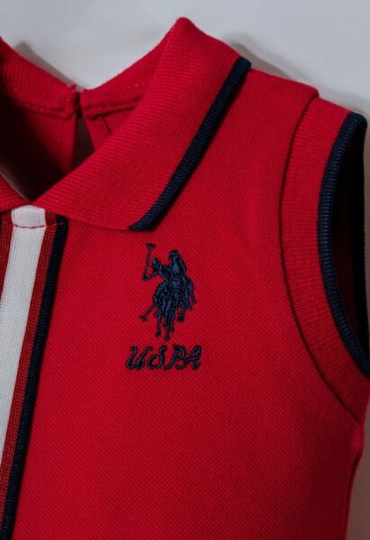 U.S. Polo Elbise USB2960 Kırmızı - 2