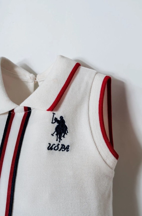 U.S. Polo Elbise USB2960 Beyaz - 2