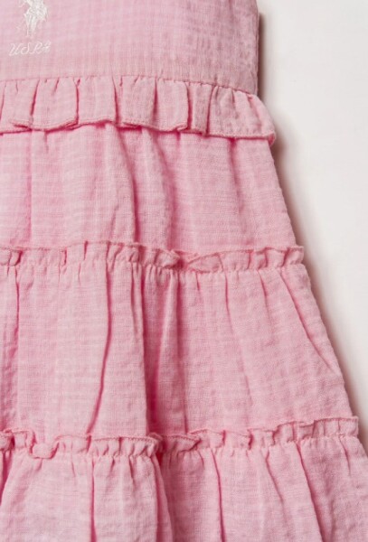 U.S. Polo Elbise USB3033 Pembe - 3