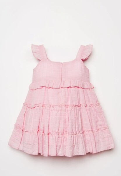 U.S. Polo Elbise USB3033 Pembe - 4