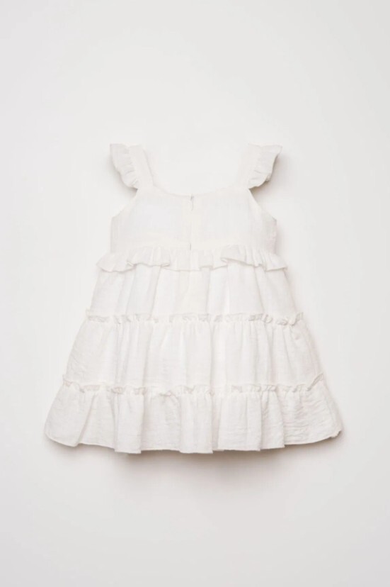 U.S. Polo Elbise USB3033 Beyaz - 4