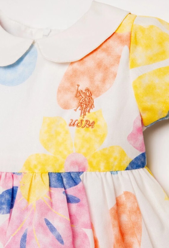 U.S. Polo Elbise USB3036 Renkli - 2