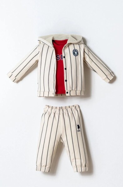 U.S. Polo 3lü Takım USB2871 Kırmızı - U.S.Polo