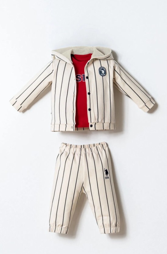 U.S. Polo 3lü Takım USB2871 Kırmızı - 1