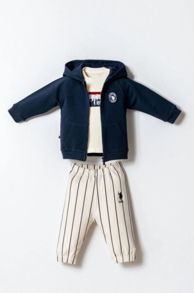 U.S. Polo 3lü Takım USB2872 Lacivert - U.S.Polo