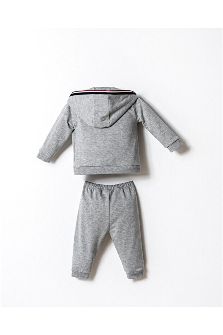 U.S. Polo 3lü Takım USB2875 Gri Melanj - 2