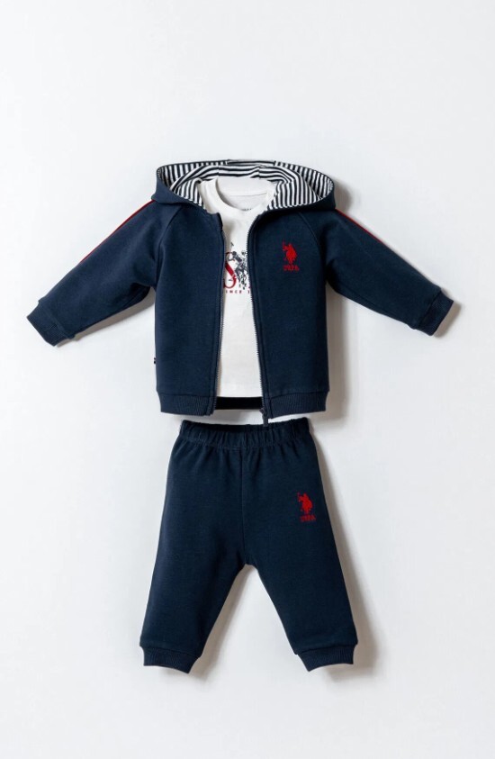 U.S. Polo 3lü Takım USB2909 Lacivert - 1