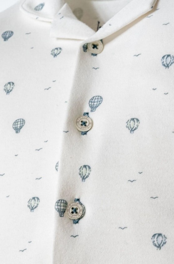 U.S. Polo Gömlek Pijama Takımı USB2852 Beyaz - 2