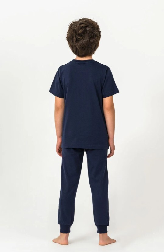 U.S. Polo Kısa Kol Pijama Takım US2441-4 Lacivert - 4