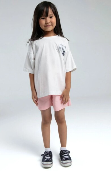 U.S. Polo Şort Takım US2072-G Beyaz - U.S.Polo