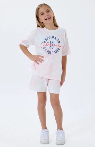 U.S. Polo Şort Takım US2514-4 Coral - U.S.Polo