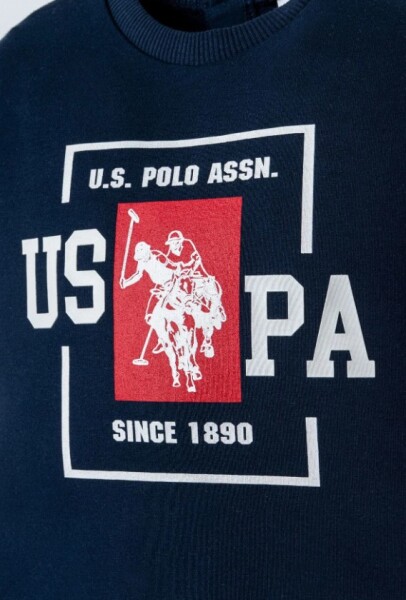 U.S. Polo Şortlu Takım USB2868 Lacivert - 2