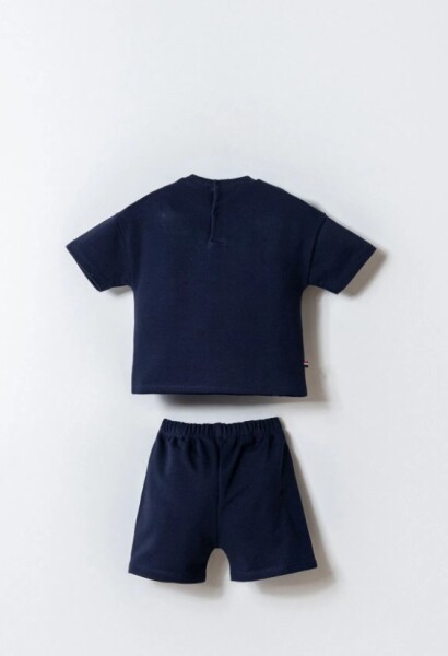 U.S. Polo Şortlu Takım USB2868 Lacivert - 4