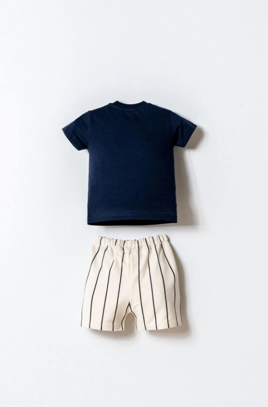 U.S. Polo Şortlu Takım USB2869 Lacivert - 4