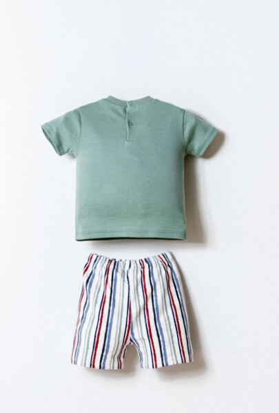 U.S. Polo Şortlu Takım USB2880 Yeşil - 4