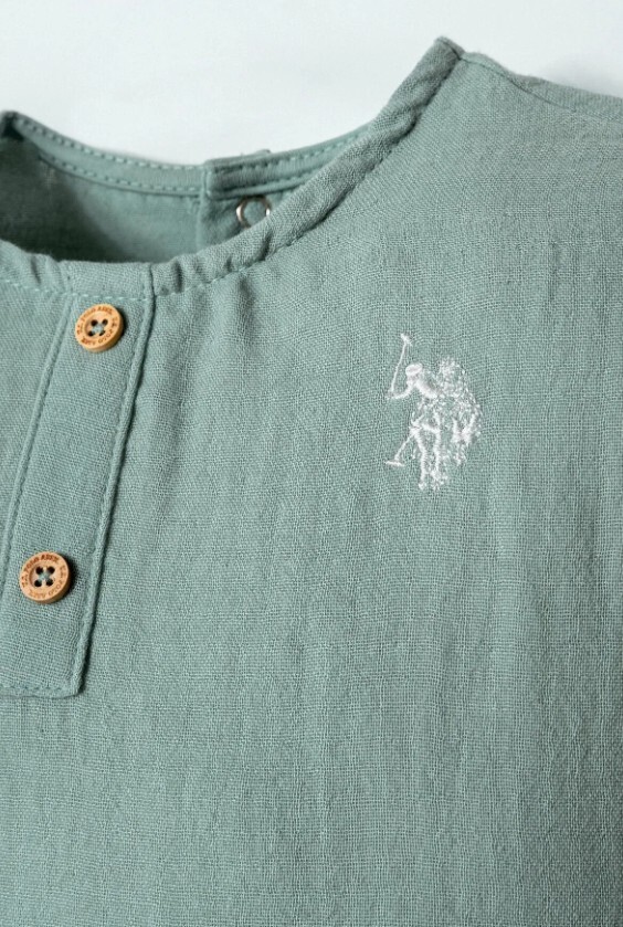 U.S. Polo Şortlu Takım USB2882 Mint - 2