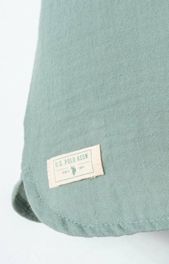 U.S. Polo Şortlu Takım USB2882 Mint - 3