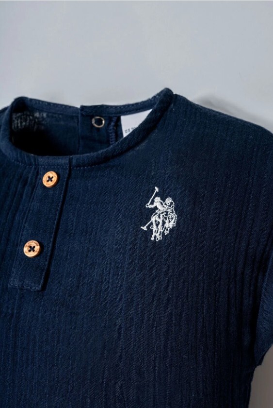 U.S. Polo Şortlu Takım USB2882 Lacivert - 2