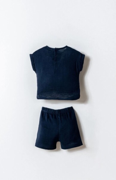 U.S. Polo Şortlu Takım USB2882 Lacivert - 4