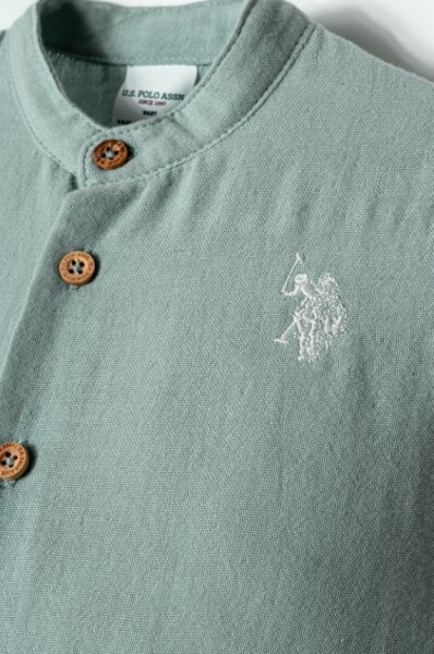 U.S. Polo Şortlu Takım USB2883 Mint - 2