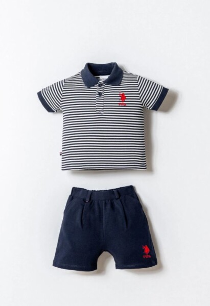 U.S. Polo Şortlu Takım USB2907 Lacivert - U.S.Polo