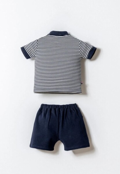 U.S. Polo Şortlu Takım USB2907 Lacivert - 4