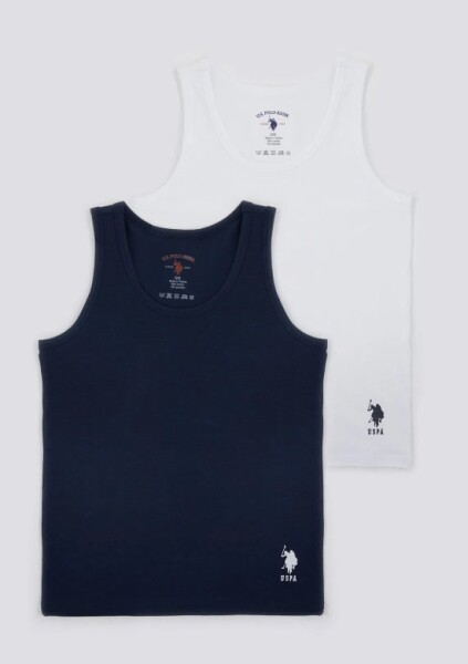 U.S. Polo Fanila US1380 Navy-White - U.S.Polo