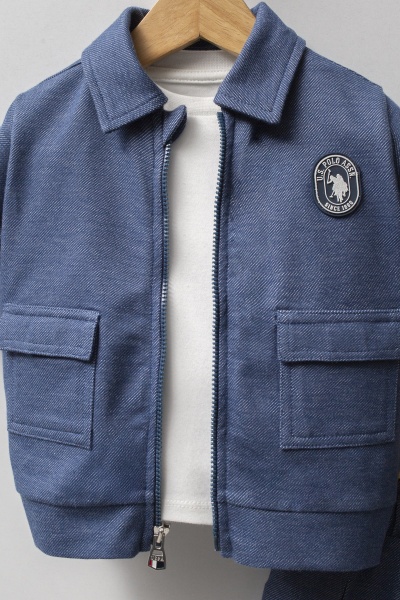 U.S. Polo Assn 3'lü Takım USB2597 Mavi - 3