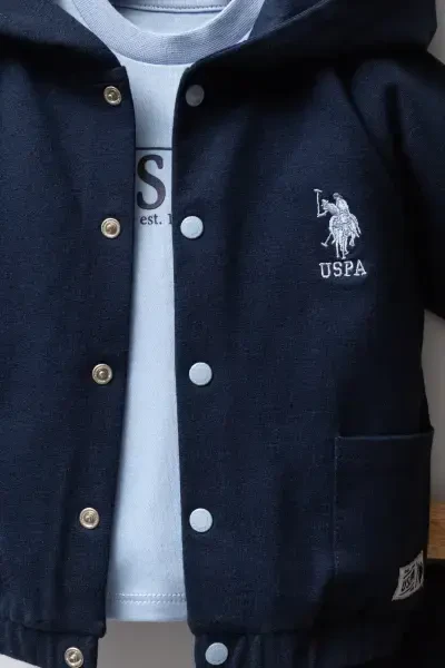 U.S. Polo Assn 3'lü Takım USB2542 Lacivert - 3