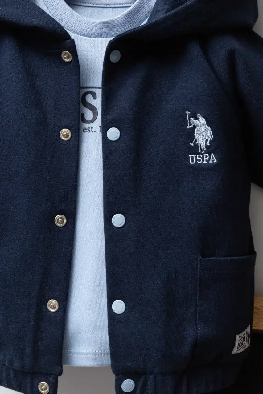 U.S. Polo Assn 3'lü Takım USB2542 Lacivert - 3