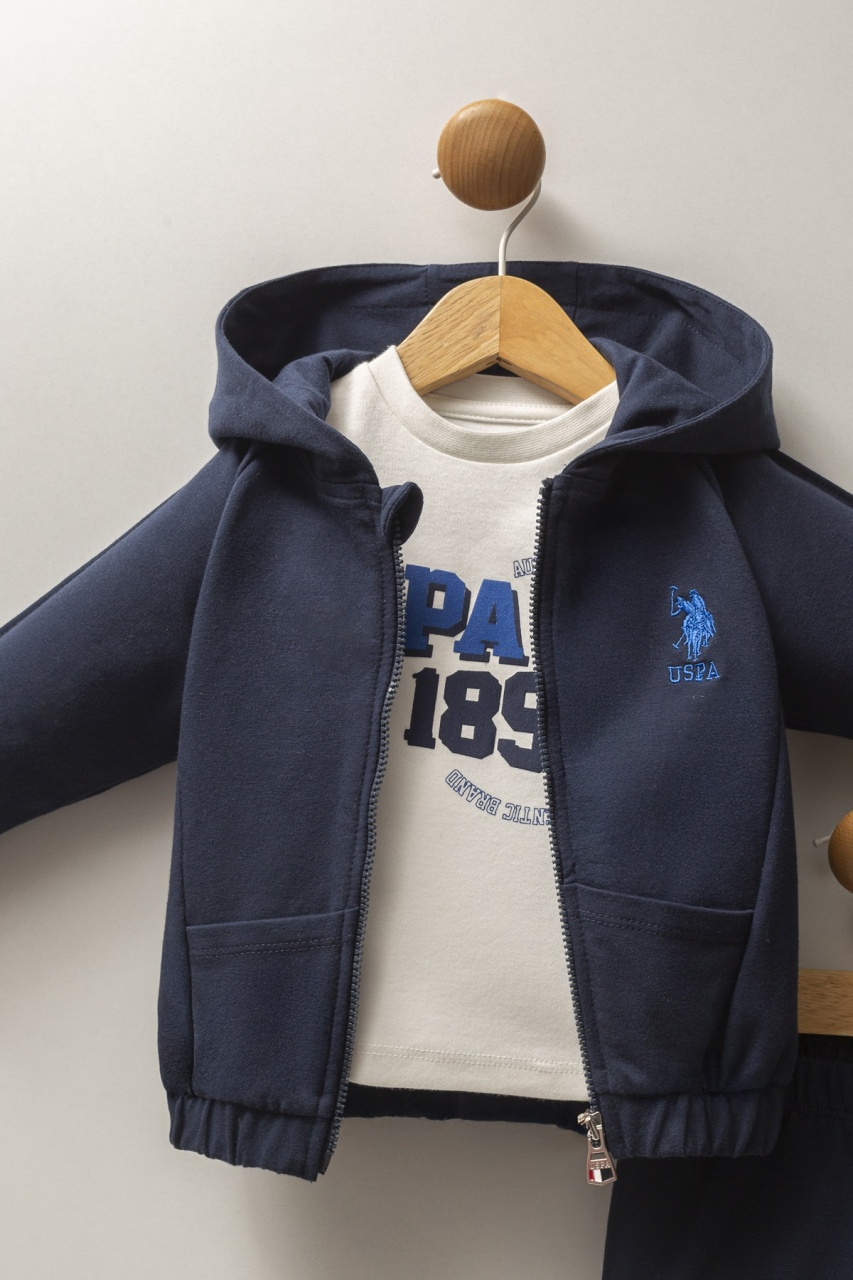 U.S. Polo Assn 3'lü Takım USB2584 Lacivert - 3