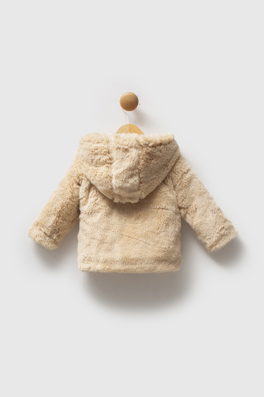 معطف أطفال من بولو أسوسييشن، لون بيج، موديل USB2780 - 3
