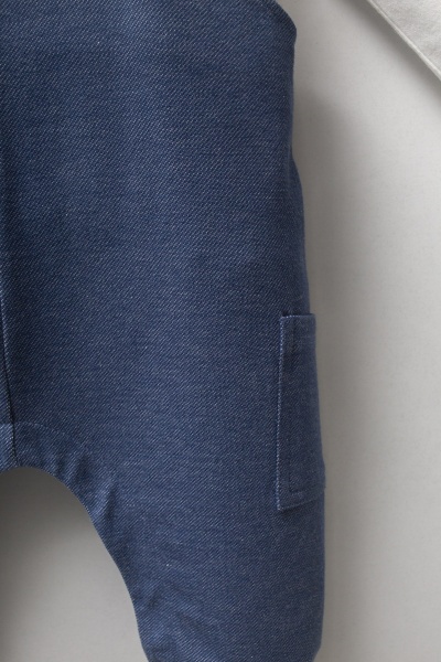 طقم بولو من قطعتين من يو إس بولو أسوسييشن، رقم الموديل USB2599، لون أزرق - 3