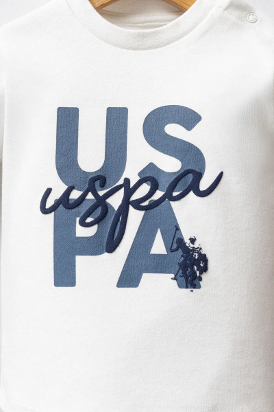 طقم بولو من ثلاث قطع من يو إس بولو أسوسييشن، رقم الموديل USB2558، لون أزرق - 4