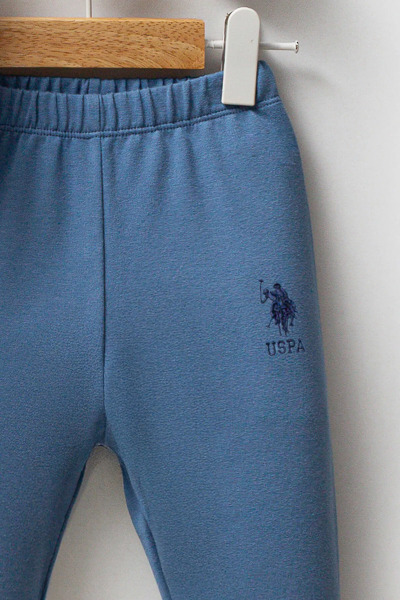 طقم بولو من ثلاث قطع من يو إس بولو أسوسييشن، رقم الموديل USB2558، لون أزرق - 5