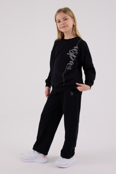 U.S. Polo Assn Eşofman Takımı US2304-4 Siyah - U.S.Polo