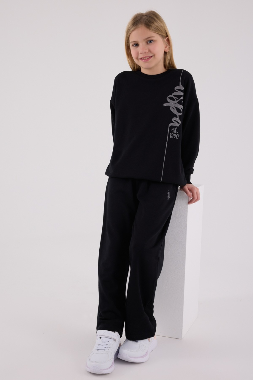 U.S. Polo Assn Eşofman Takımı US2304-4 Siyah - 2