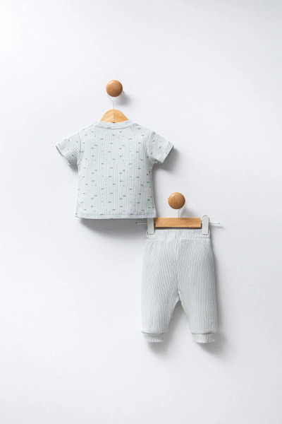 U.S Polo Bebek 2'Li Takım USB2311 Su Yeşili - 4