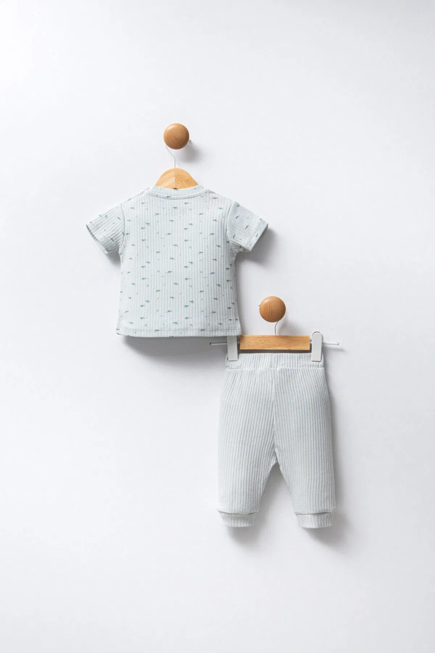 U.S Polo Bebek 2'Li Takım USB2311 Su Yeşili - 4