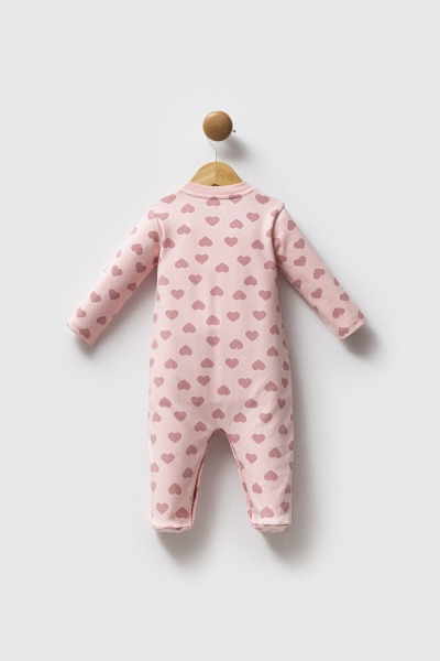 بدلة رياضية من يو إس بولو أسوسييشن، موديل USB2715، لون وردي فاتح - 3