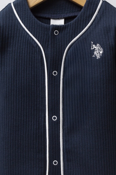 بدلة رياضية من يو إس بولو أسوسييشن، موديل USB2595، لون أزرق داكن - 2