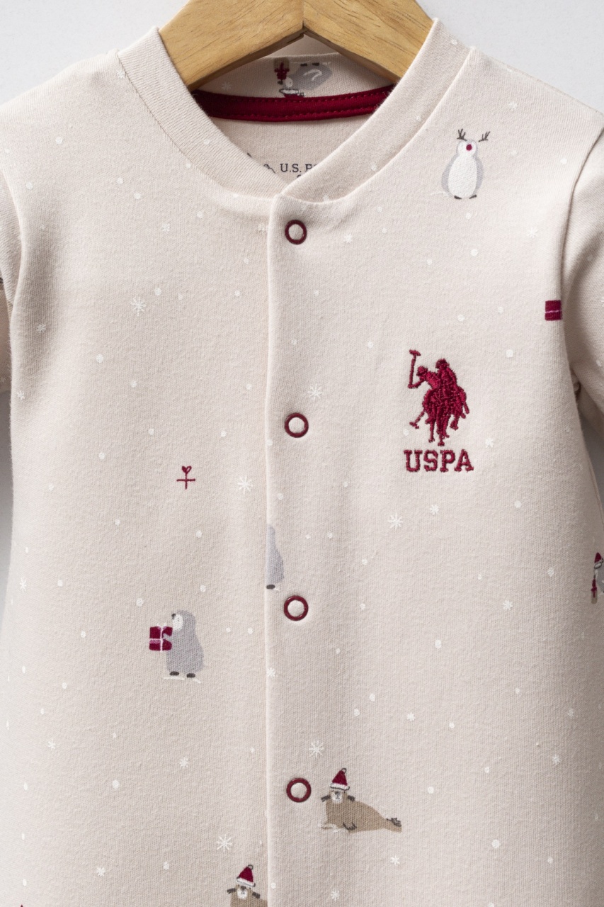 بدلة بولو أسوسييشن الأساسية، موديل USB2531، لون بيج - 2